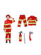 Kinder Karnevalskostüm Feuerwehrmann