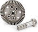 Traxxas Angrenaj Inelar + Pinion Diferențial Fa...