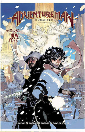 Adventureman, Vol. 2 Cover by Terry Dodson Rachel Dodson Christmas time in New York means a time for tales of the Ghosts of Long Ago As Claire PB Adventureman, Vol. 2 Cover by Terry Dodson Rachel Dodson Christmas time in New York means a time for tales of the Ghosts of Long Ago As Claire PB