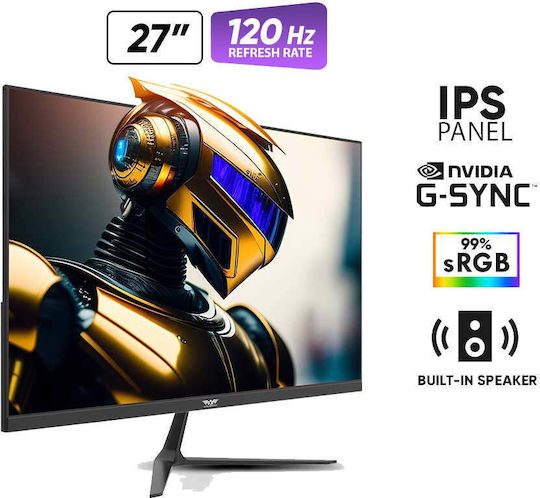 Armaggeddon XTREME SERIES XF27HD SUPER G120 IPS HDR Монитор 27" FHD 1920x1080 с Време за Реакция 5мс GTG