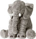 Natural Plush Elephant Friends 37 cm