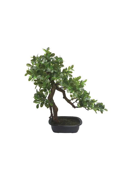 Artificial Outdoor Tree Bonsai Real Touch Plastic Green 28cm Marhome