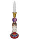 Christmas Ceramic Candlestick 29x10cm