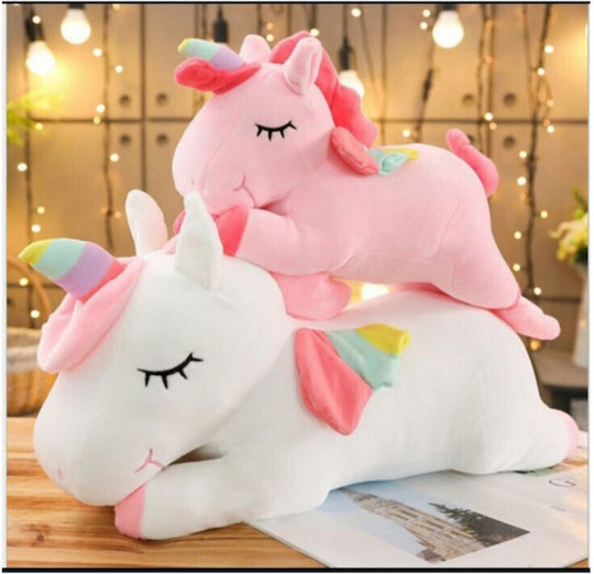 Natural Plush Unicorn 30 cm