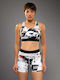 Women's Sports Bra without Padding White