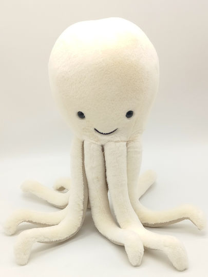 Natural Plush Octopus Toy For Newborns 30 cm