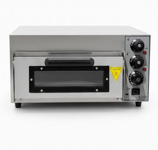 Karni Electric Pizza Oven Firebrick 2kW 58.5x53x31cm Black