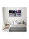 Canvas Painting Uniform Elegant Wall Decoration Astronaut 140x70 Cm