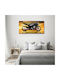 Gemälde Segeltuch Einheitliche Innendekoration Motorrad 140x70 cm