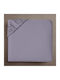 Isadore Lorraine New Limited Edition Semi Double Bed Sheet with Rubber Hugger 120x200+30cm Fade Lilac (3 Pieces)