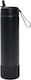 MontiiCo Kinderflasche Thermos Schwarz 700ml