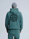 Sweatshirt with Hood Green