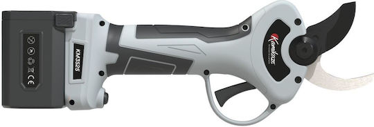 Kamikaze Pruning Shears Battery Brushless 25.2V 2x2.5Ah/2.5Ah with Maximum Cutting Diameter 40mm in Carrying Case
