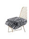 SpitiBazaar Blanket Fleece Queen 220x240cm White Black