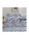 Casa Colori Illus Pillowcase Set with Envelope Cover Gray 50x70cm.