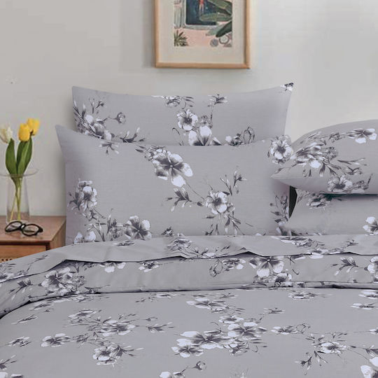 Casa Colori Blossom Pillowcase Set with Envelope Cover Floral 50x70cm.