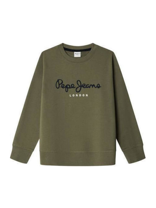 Pepe Jeans Παιδικό Φούτερ Military Green Art Re...