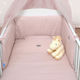 Baby Oliver Crib Bumpers Classic Inside Puce 34cm