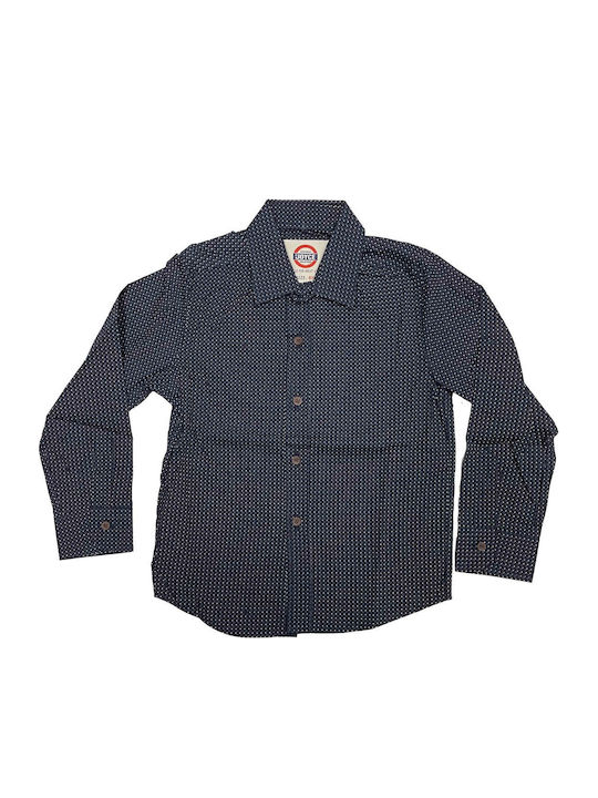 Joyce Kinder Hemd Langarm Blue