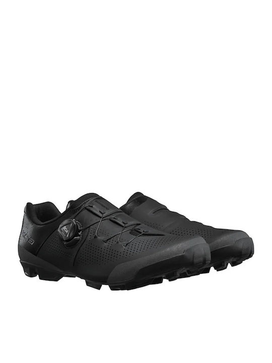 Shimano Ανδρικά Χαμηλά Παπούτσια Ποδηλασίας Βουνού Μαύρα