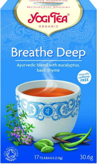 Yogi Tea Ευκάλυπτος / Βασιλικός / Θυμάρι / Βήχιο Βιολογικό Προϊόν 30gr