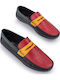Leder Herren Mokassins in Schwarz Farbe