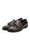 Leder Herren Mokassins in Braun Farbe