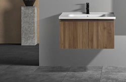 Martin Lavare Blat cu Lavoar Walnut