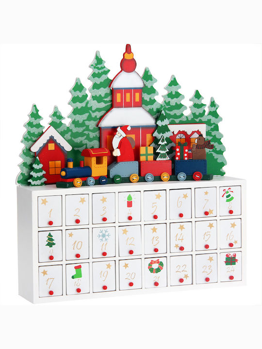 Advent Calendar DIY Ξύλινο