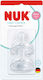 Nuk First Choice Plus Bottle Teats Silicone High Flow for 6+ Months 2 Pieces