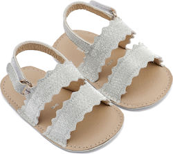 Babywalker Taufschuhe Für Mädchen Silber