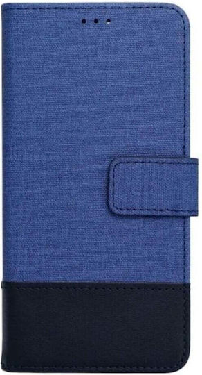 Tel1 Xiaomi Redmi Note 14 5g Husa Tip Carte Albastră Din Cauciuc