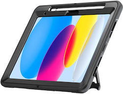 4Smarts Flip Cover Σιλικόνης (iPad 11", iPad 10.9) Μαύρη