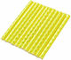 Set 12 Reflective Material Ornaments Bicycle Spokes Yellow Color