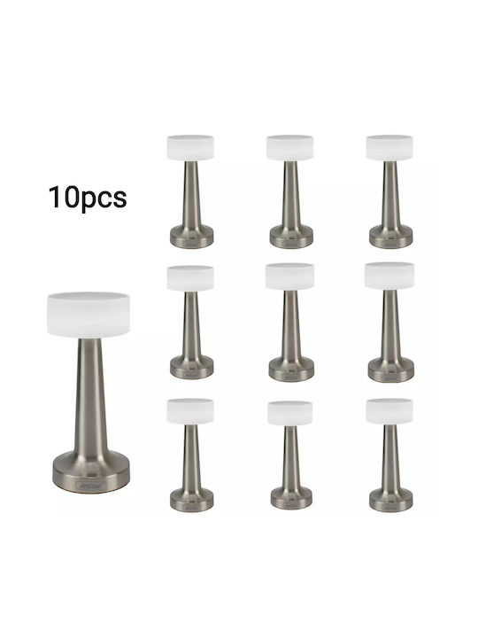Andowl Decorative Lamp Silver 10pcs