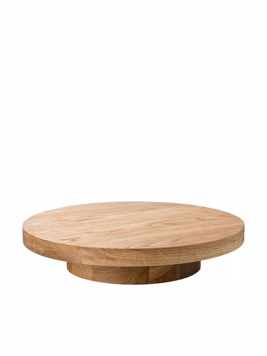 Plate Servierplatte aus Porzellan Beige 1Stück
