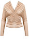 Damen Bluse Langärmelig Rosa