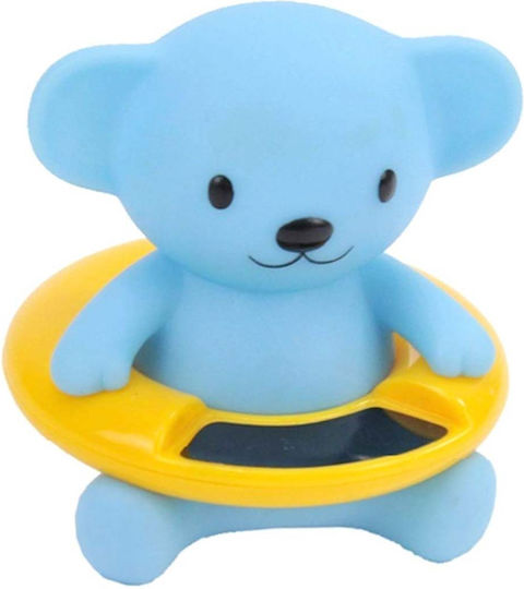 Vp Santé Baby Bath Thermometer Digital Display In Koala Shape No Battery Required Blue