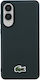 Lacoste Umschlag Rückseite Grünes Galaxy S25 Edge