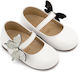 Babywalker White Baptism Leather Pumps