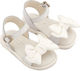 Babywalker White Baptism Leather Sandals