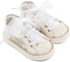 Babywalker White Baptism Fabric Sneakers