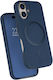 Force Case Platinum Калъф Iphone 17 Съвместим с Magsafe Удароустойчив 2м Тъмносин