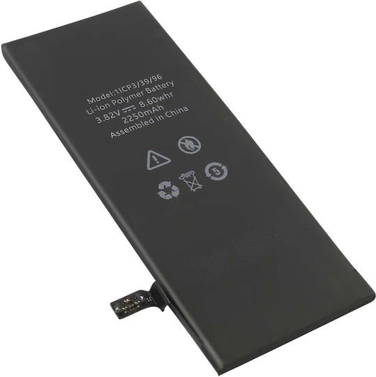 Avizar Battery Iphone 6 Li-polymer 3.82v 2250mah 8.6wh Black