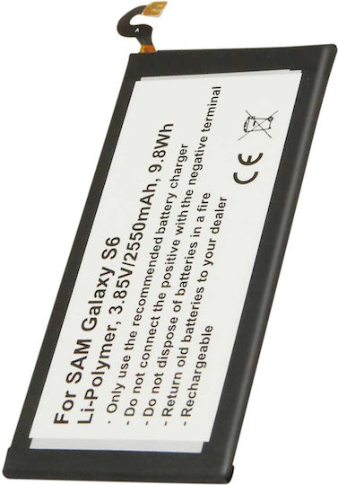 Baterie Smartphone Galaxy S6 Li-polimer 3.85v 2550mah 9.8wh Alb Negru