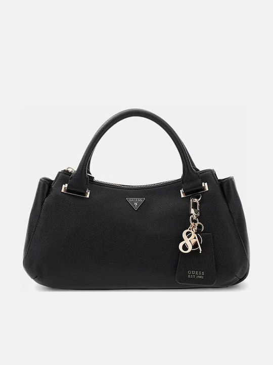 Evie Triple Comp Women's Satchel Bag Black