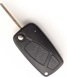 Fiat Knife-type Key Case 3 Buttons