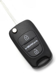Husă Pentru Cheie Auto Hyundai Verna Tip Cuțit 2 Butoane Husă Pentru Cheie Auto Hyundai Verna Tip Cuțit 2 Butoane