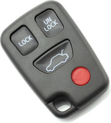 Volvo Key Case 3+1 Buttons