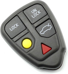 Volvo 5-button Key Case